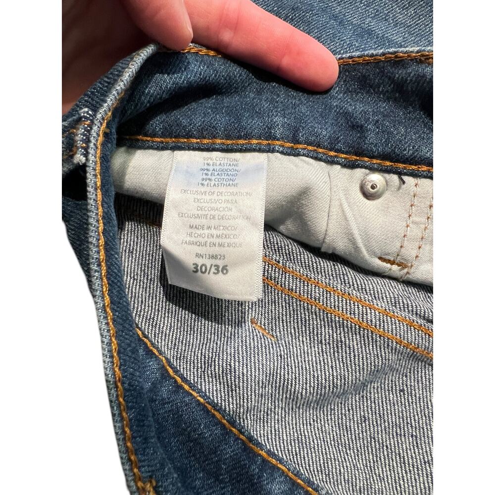 Blue RanchWear Extra Long Bootcut Jeans - Picture 6 of 8